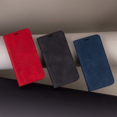 Etui Smart Suede do Samsung Galaxy A56 5G czerwone
