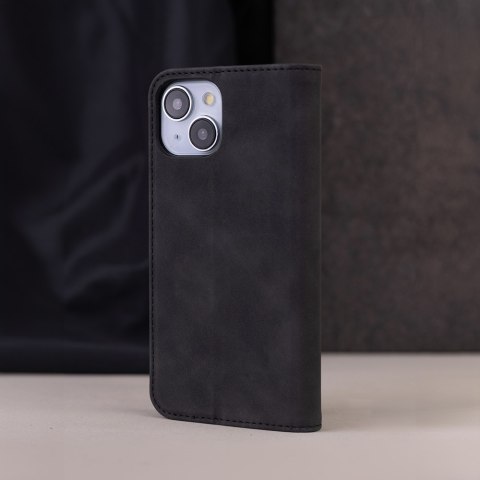 Etui Smart Suede do Samsung Galaxy S25 Ultra czarne