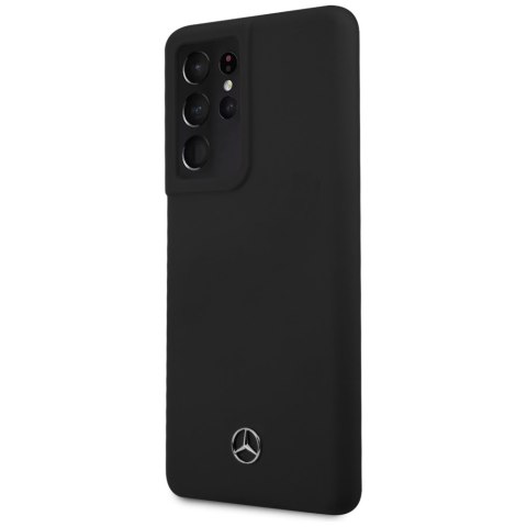Mercedes MEHCS21LSILBK S21 Ultra G998czarny/black hardcase Silicone Line