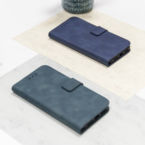 Etui Smart Velvet do Xiaomi Redmi 9A/ 9AT/ 9i granatowe