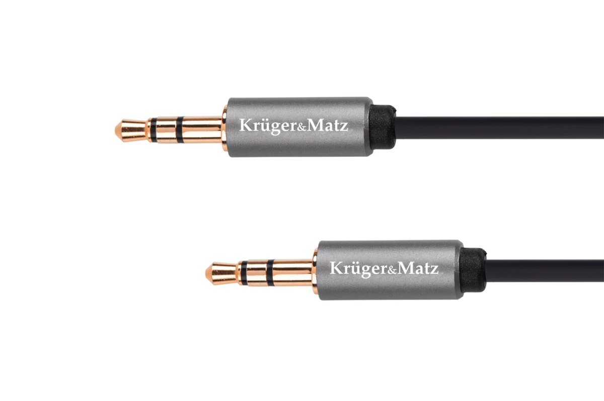 Kabel jack 3.5 wtyk stereo - 3.5 wtyk stereo 3m Kruger&Matz Basic KM1228