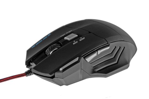 MT1115 COBRA PRO - Myszka komputerowa dla graczy, 6 przycisków rolka przewijania, iluminacja obudowy