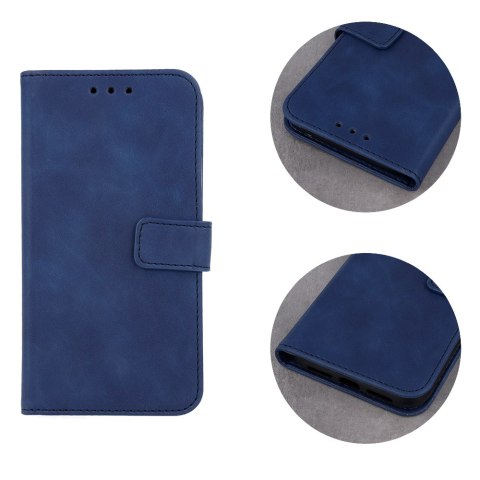 Etui Smart Velvet do iPhone XR granatowe
