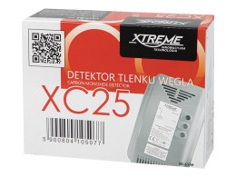 Detektor czujnik czadu - tlenku węgla XC25 230V