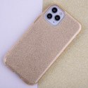 Nakładka Glitter 3w1 do iPhone 12 / 12 Pro 6,1" złota
