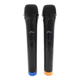 ACCENT PRO - Dwa mikrofony bezprzewodowe z odbiornikiem USB do głośnika z funkcją karaoke