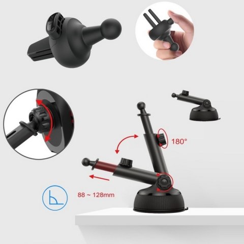 FEEGAR QH100 uchwyt samochodowy do telefonu grawitacyjny