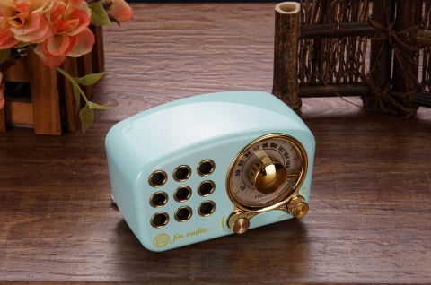 Radio Feegar RETRO blue