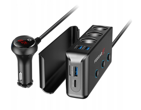 Feegar Ciga Rozdzielacz gniazda zapalniczki 12-24V 200W