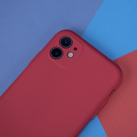 Nakładka Silicon do Motorola Moto E22 / E22i czerwona