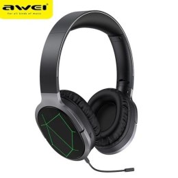 AWEI słuchawki gaming Bluetooth A799BL nauszne gamingowe z mikrofonem czarny/black