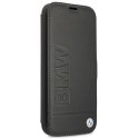 Etui BMW BMFLBKP13SSLLBK iPhone 13 mini 5,4" czarny/black book Signature