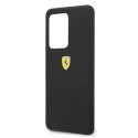 Ferrari Hardcase FESSIHCS69BK S20 UltraG988 czarny/black Silicone