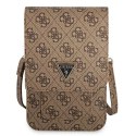 Guess Torebka GUWBP4TMBR brązowy/brown 4G Triangle