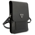 Guess Torebka GUWBSATMBK czarny/black Saffiano Triangle