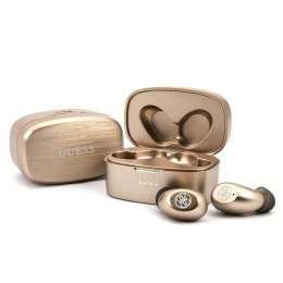 Guess słuchawki Bluetooth GUTWSJL4GGO TWS + stacja dokująca złoty/gold 4G