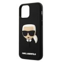 Karl Lagerfeld KLHCP12MKH3DBK iPhone 12 /12 Pro 6,1" czarny/black hardcase 3D Rubber Karl`s Head