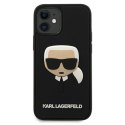 Karl Lagerfeld KLHCP12SKH3DBK iPhone 12 mini 5,4" czarny/black hardcase 3D Rubber Karl`s Head