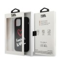 Karl Lagerfeld KLHCP12SSILKRBK iPhone 12 mini 5,4" czarny/black hardcase Silicone Forever Karl