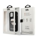 Karl Lagerfeld KLHCP12SSLKHBK iPhone 12 mini 5,4" czarny/black hardcase Silicone Karl`s Head