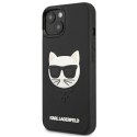 Karl Lagerfeld KLHCP13SCH3DBK 13 mini 5,4" czarny/black hardcase 3D Rubber Choupette