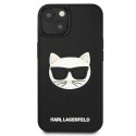 Karl Lagerfeld KLHCP13SCH3DBK 13 mini 5,4" czarny/black hardcase 3D Rubber Choupette