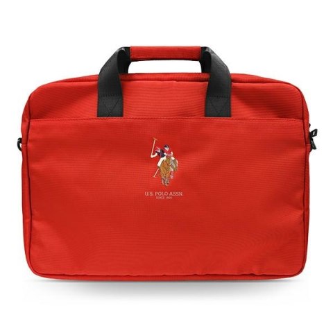 US Polo Torba USCB15PUGFLRE 16" czerwona /red