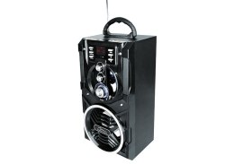 MT3150 PARTYBOX - Kompaktowy głośnik Bluetooth stereo z wbudowanym wooferem, 800W PMPO, karaoke, FM, MP3