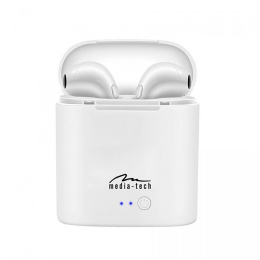 MT3589W R-PHONES TWS - Słuchawki douszne Bluetooth białe
