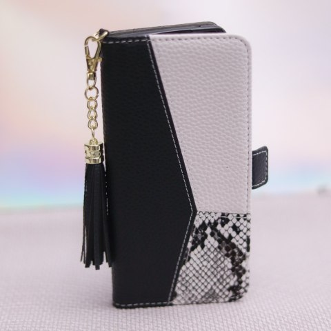 Etui Charms do Samsung Galaxy S22 Ultra czarne