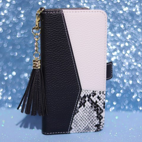 Etui Charms do Samsung Galaxy S22 Ultra czarne