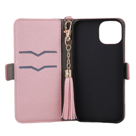 Etui Charms do iPhone 14 Pro 6,1" nude