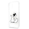 Karl Lagerfeld nakładka do iPhone 11 KLHCN61CFNRC przeźroczysta hard case Choupette Fun