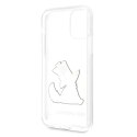 Karl Lagerfeld nakładka do iPhone 11 KLHCN61CFNRC przeźroczysta hard case Choupette Fun