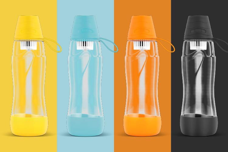 Butelka filtrująca - wiele kolorów